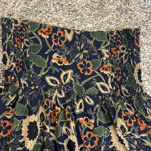 Natural Life Navy Floral Patterned Fabric size S - Picture 4 of 8